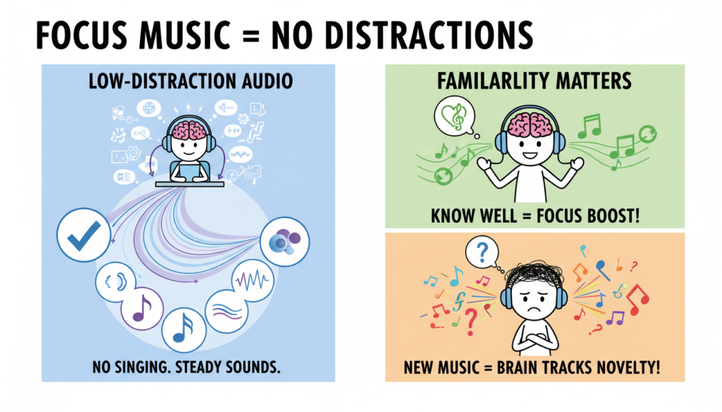 Focus music = no distractions, about do high iq people like classical music?
