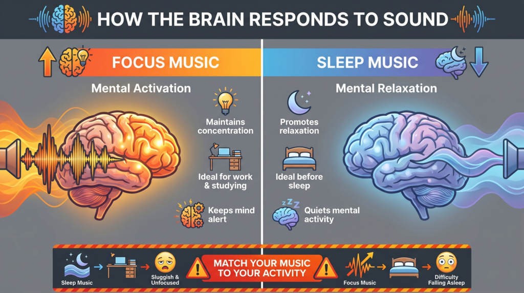 Focus vs Sleep