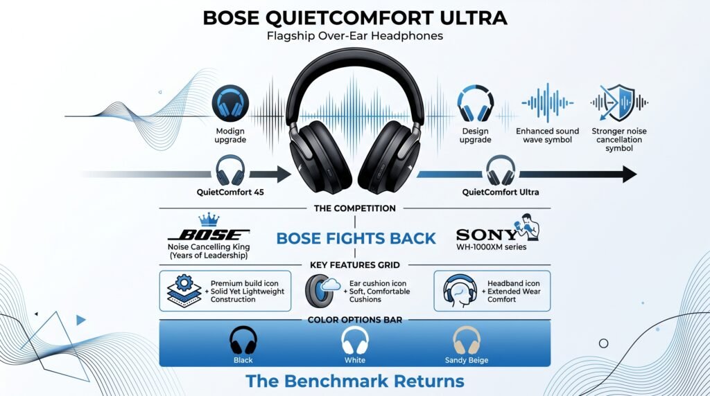 bose quietcomfort ultra wireless noise cancelling headphones review - Bose Quietcomfort Ultra