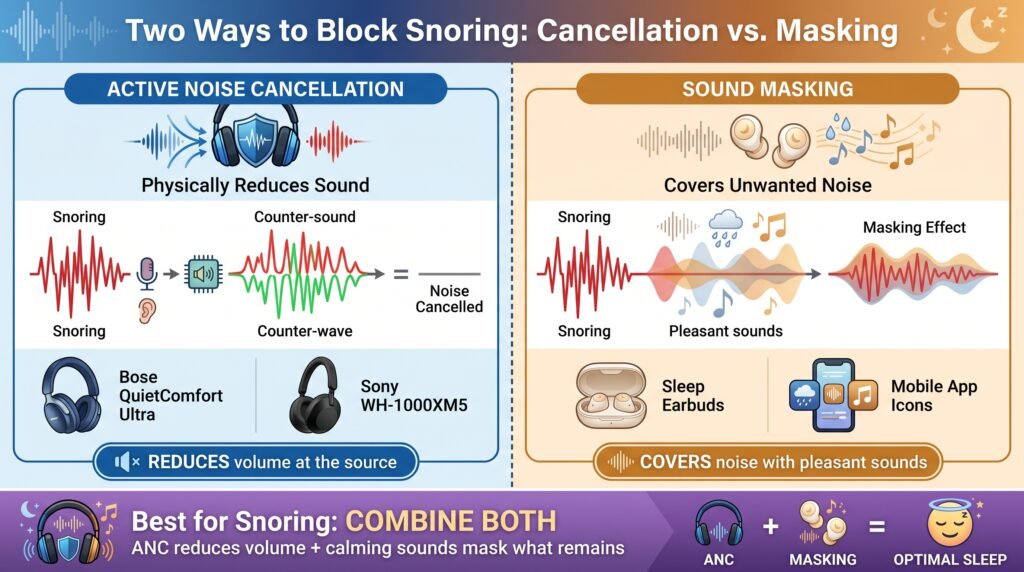 Which noise-cancelling headphones are good for snoring? Two ways to block snoring