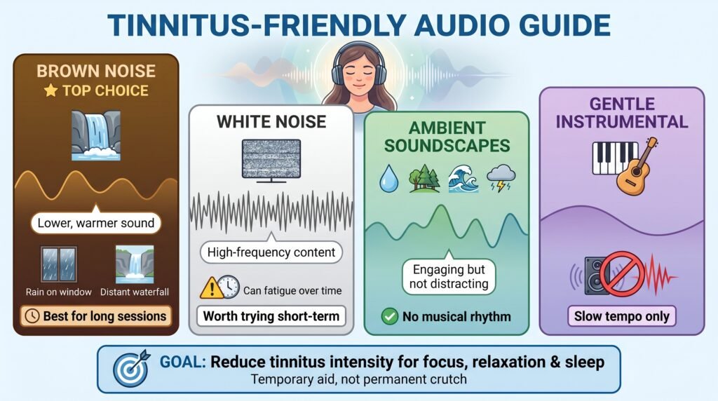 can noise cancellation help with tinnitus? Tinnitus-friendly audio guide