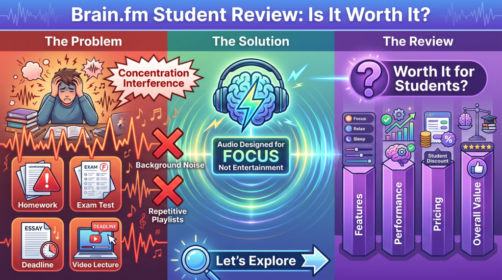 Is focus music app brain.fm worth it for students?
