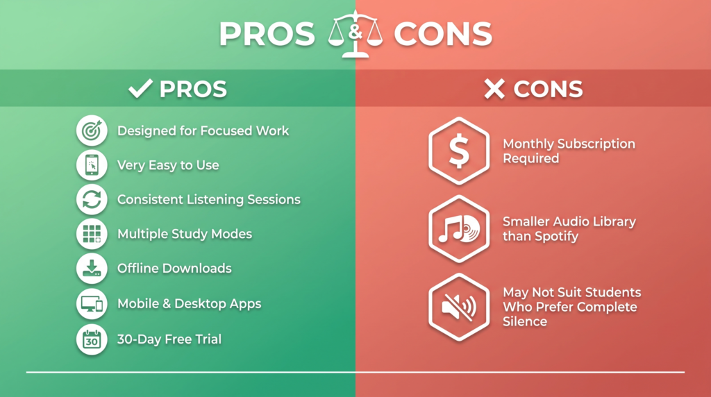 Pros and cons brain.fm