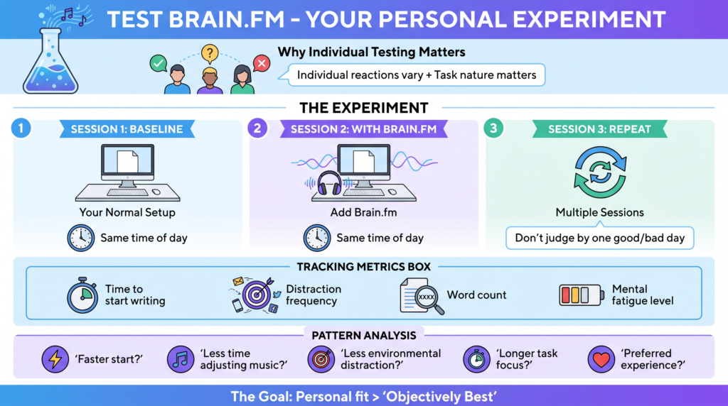 Test Brain.fm- Your personal experiment