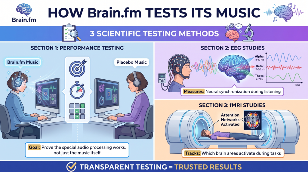 How Brain.fm tests their focus music