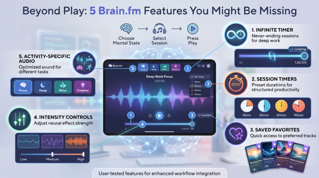 5 brain.fm features you might be missing 