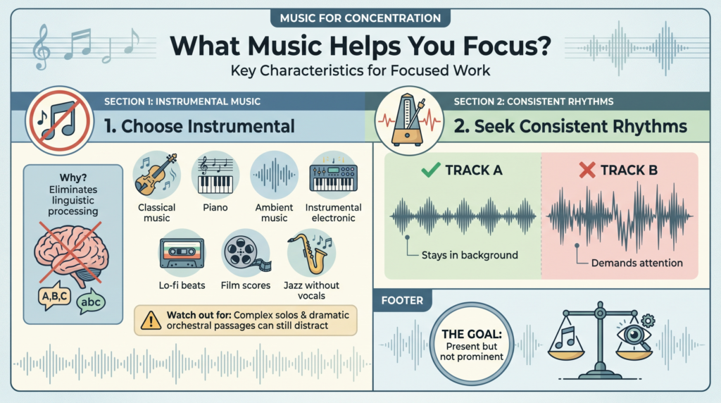 What music helps you focus?